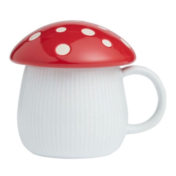 World Market | Mushroom Lidded Ceramic Mug - Picture 1 of 6